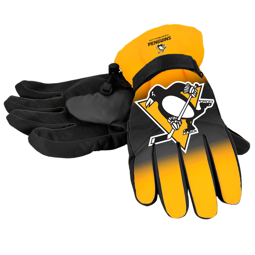 Pittsburgh Penguins 1 Dozen Gradient Big Logo Insulated Gloves