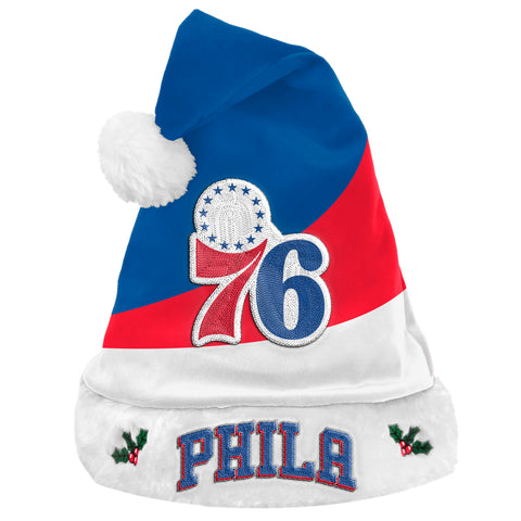 Philadelphia 76ers Colorblock Santa Hat