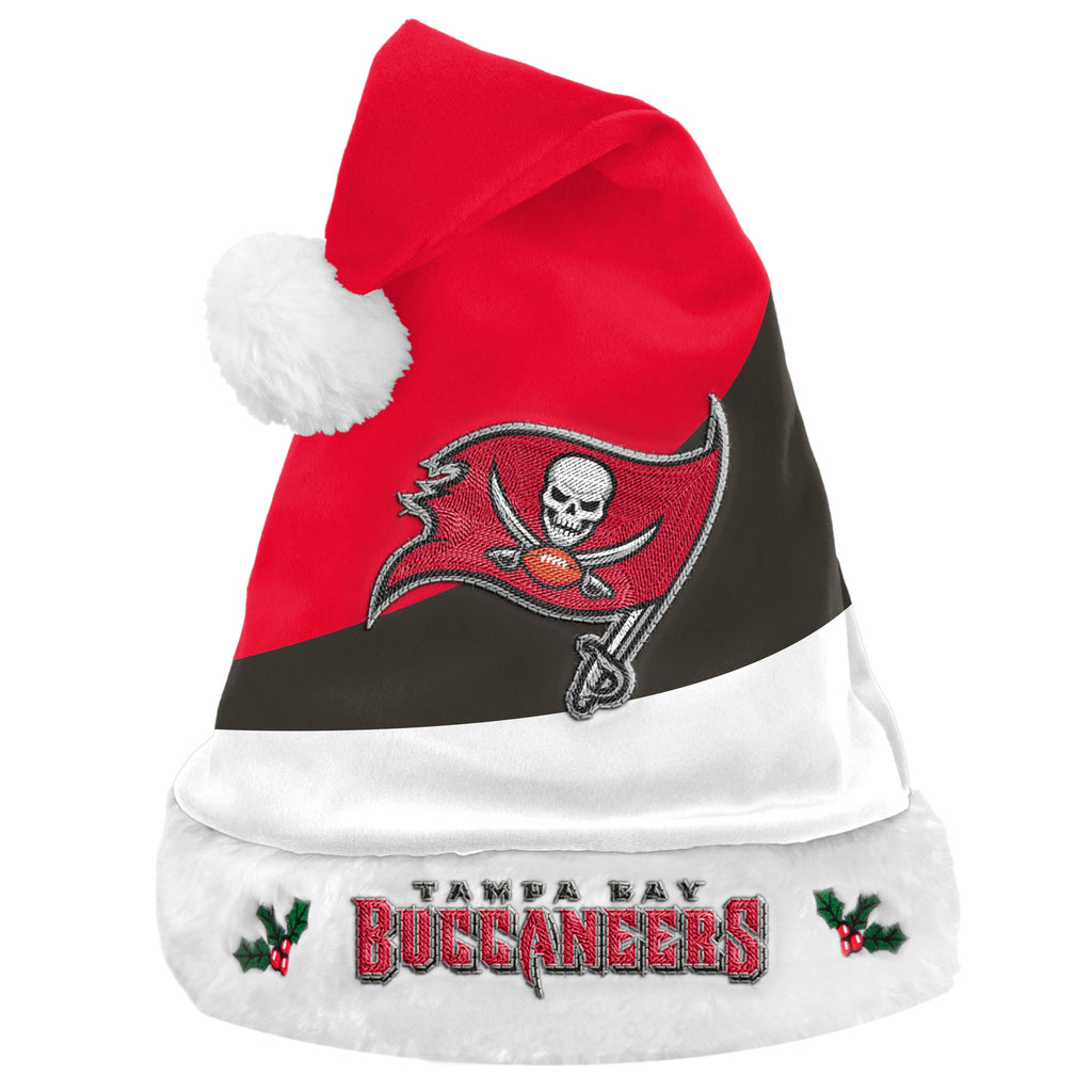 Tampa Bay Buccaneers Colorblock Santa Hat