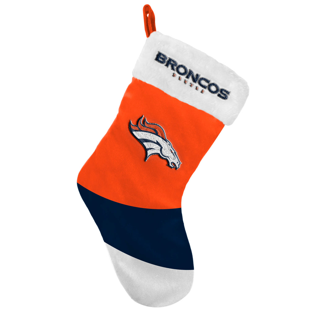 Denver Broncos Colorblock Stocking