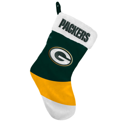 Green Bay Packers Colorblock Stocking