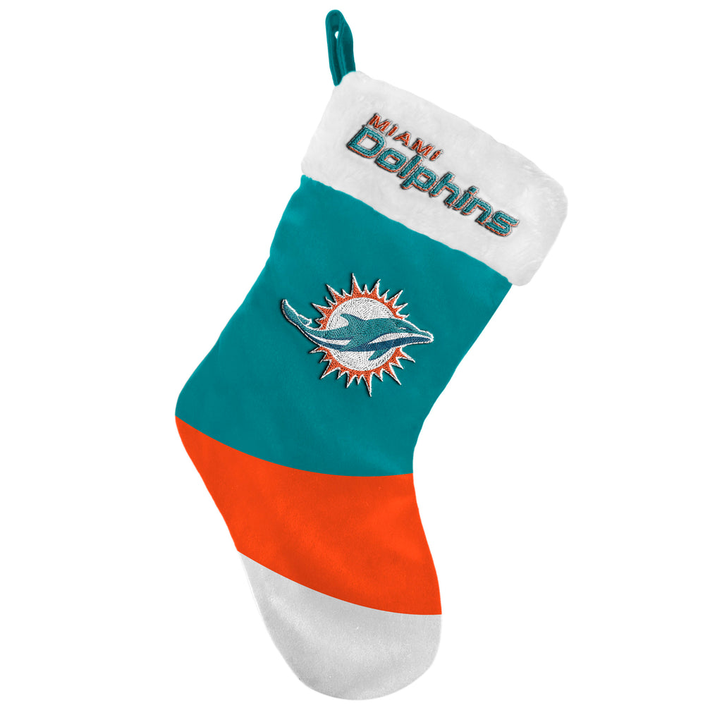 Miami Dolphins Colorblock Stocking