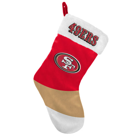 SAN FRANCISCO 49ERS CHRISTMAS STOCKING – JR'S SPORTS