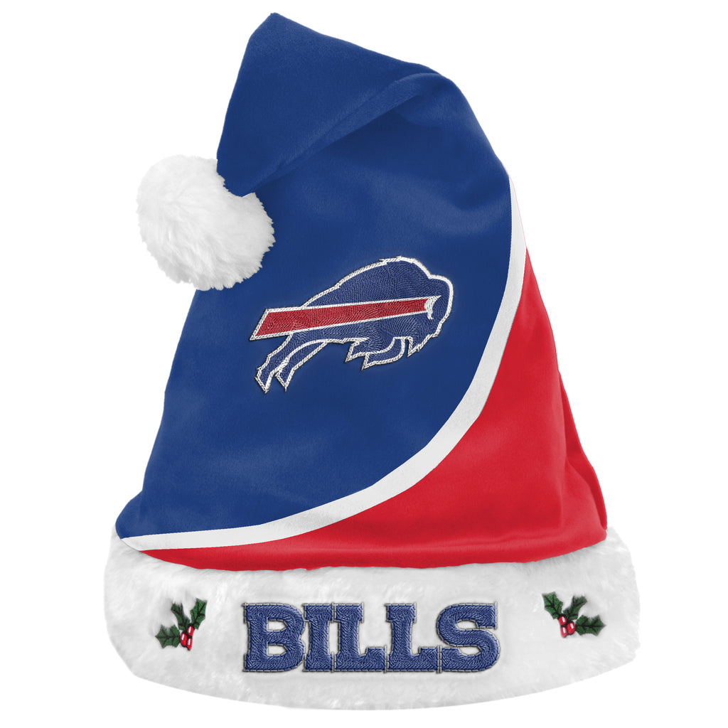 Buffalo Bills Colorblock Santa Hat