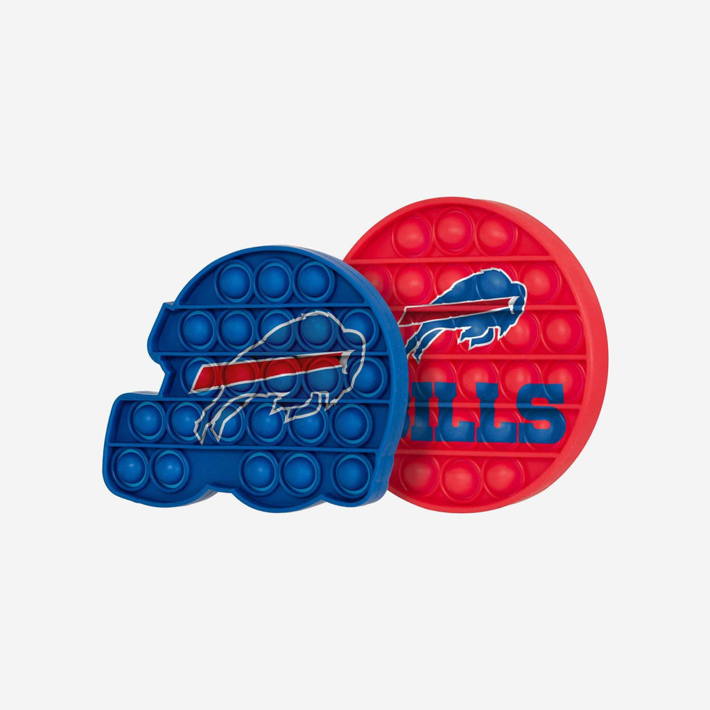 Buffalo Bills 2 Pack Push-Itz Fidget Poppers