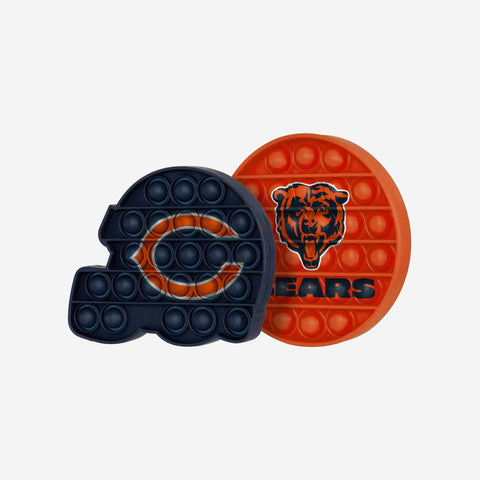 Chicago Bears 2 Pack Push-Itz Fidget Poppers