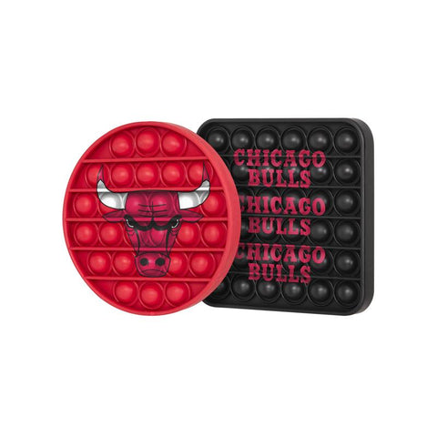 Chicago Bulls 2 Pack Push-Itz Fidget Poppers