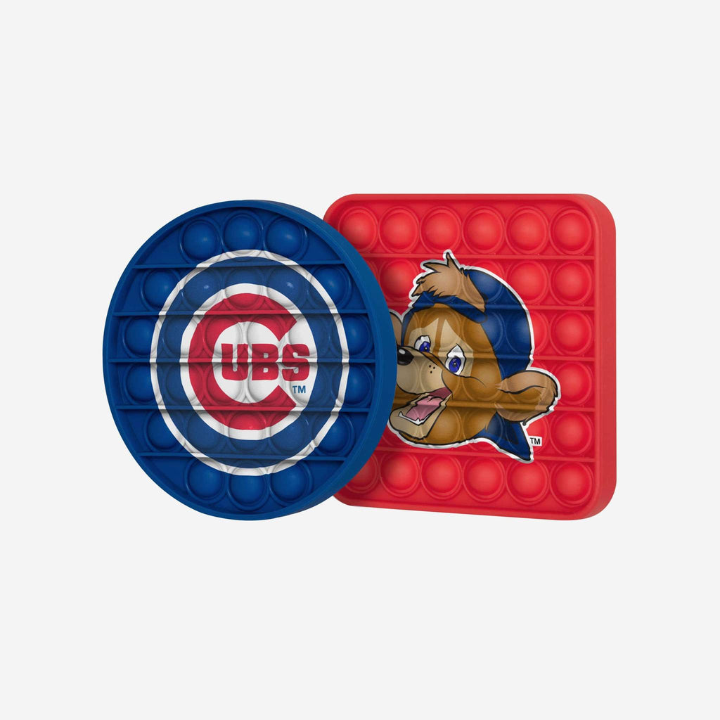 Chicago Cubs 2 Pack Push-Itz Fidget Poppers