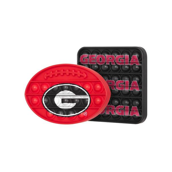 Georgia Bulldogs 2 Pack Push-Itz Fidget Poppers