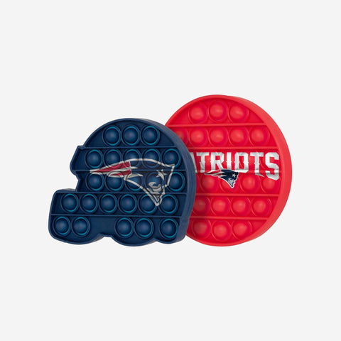 New England Patriots 2 Pack Push-Itz Fidget Poppers