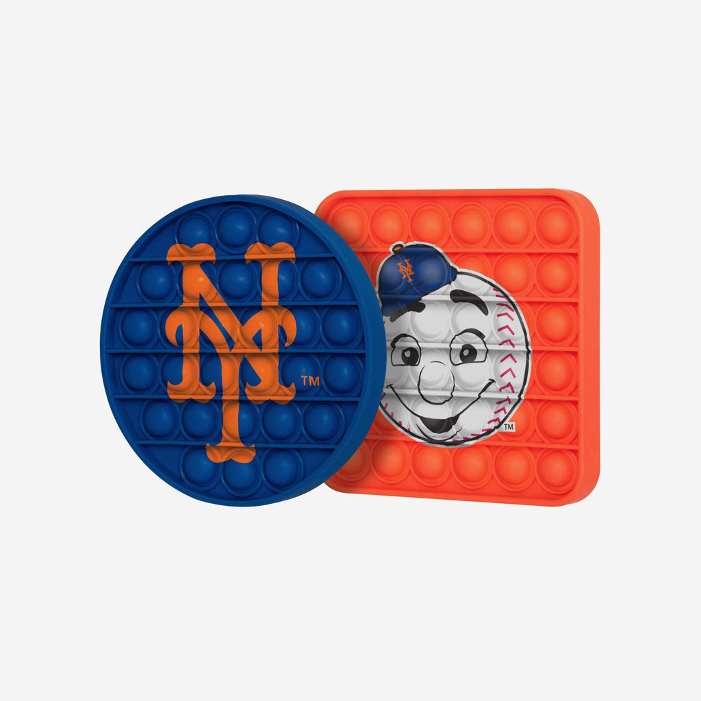 New York Mets 2 Pack Push-Itz Fidget Poppers