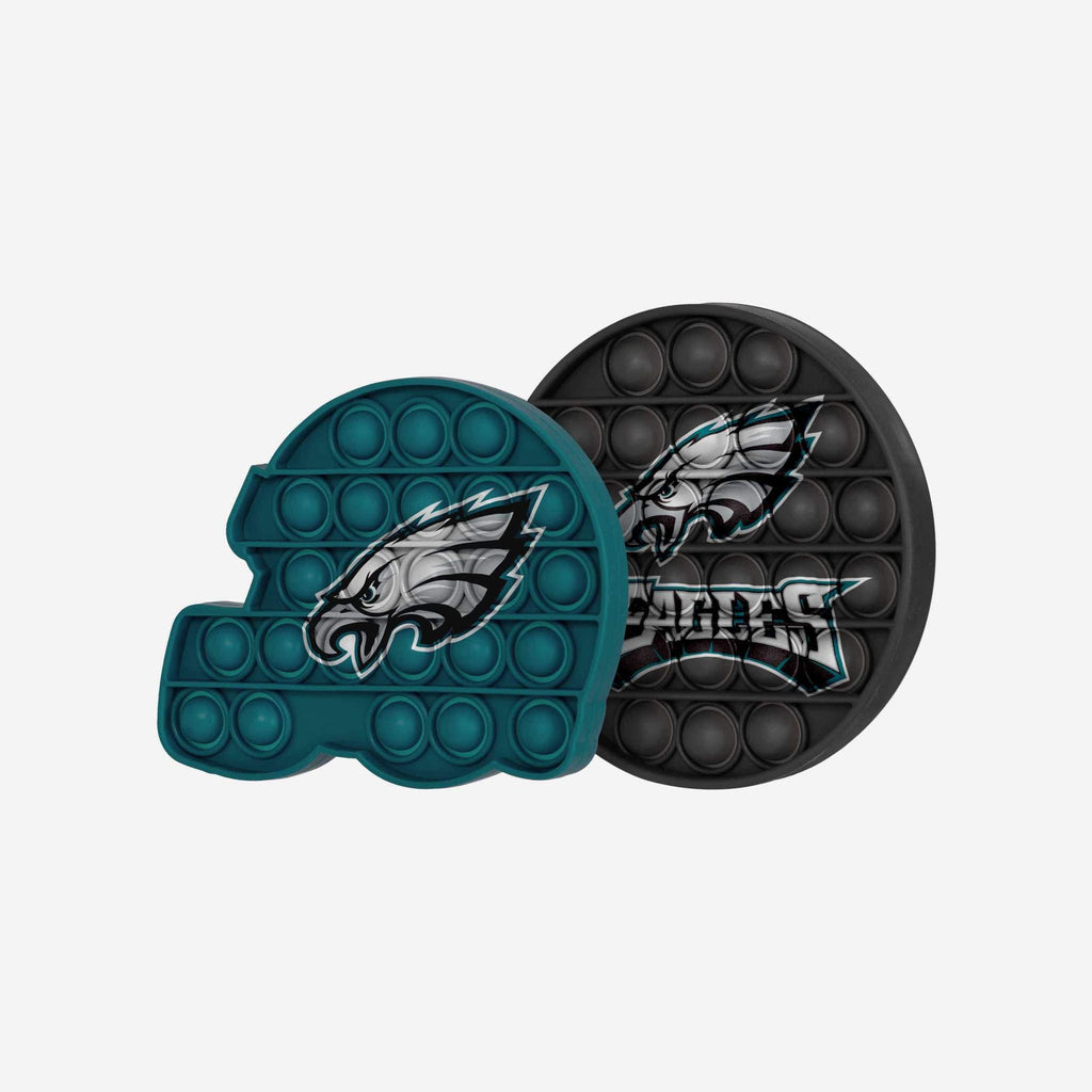 Philadelphia Eagles 2 Pack Push-Itz Fidget Poppers