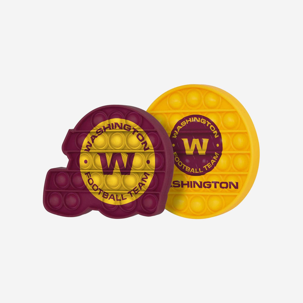 Washington Football Team 2 Pack Push-Itz Fidget Poppers