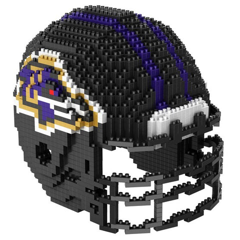 Baltimore Ravens 3D BRXLZ Helmet Puzzle