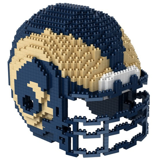 Los Angeles Rams 3D BRXLZ Helmet Puzzle