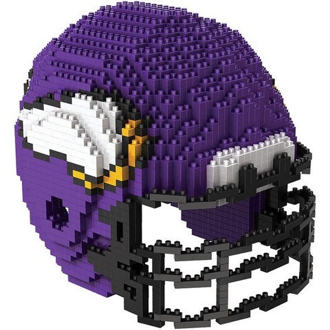 Minnesota Vikings 3D BRXLZ Helmet Puzzle