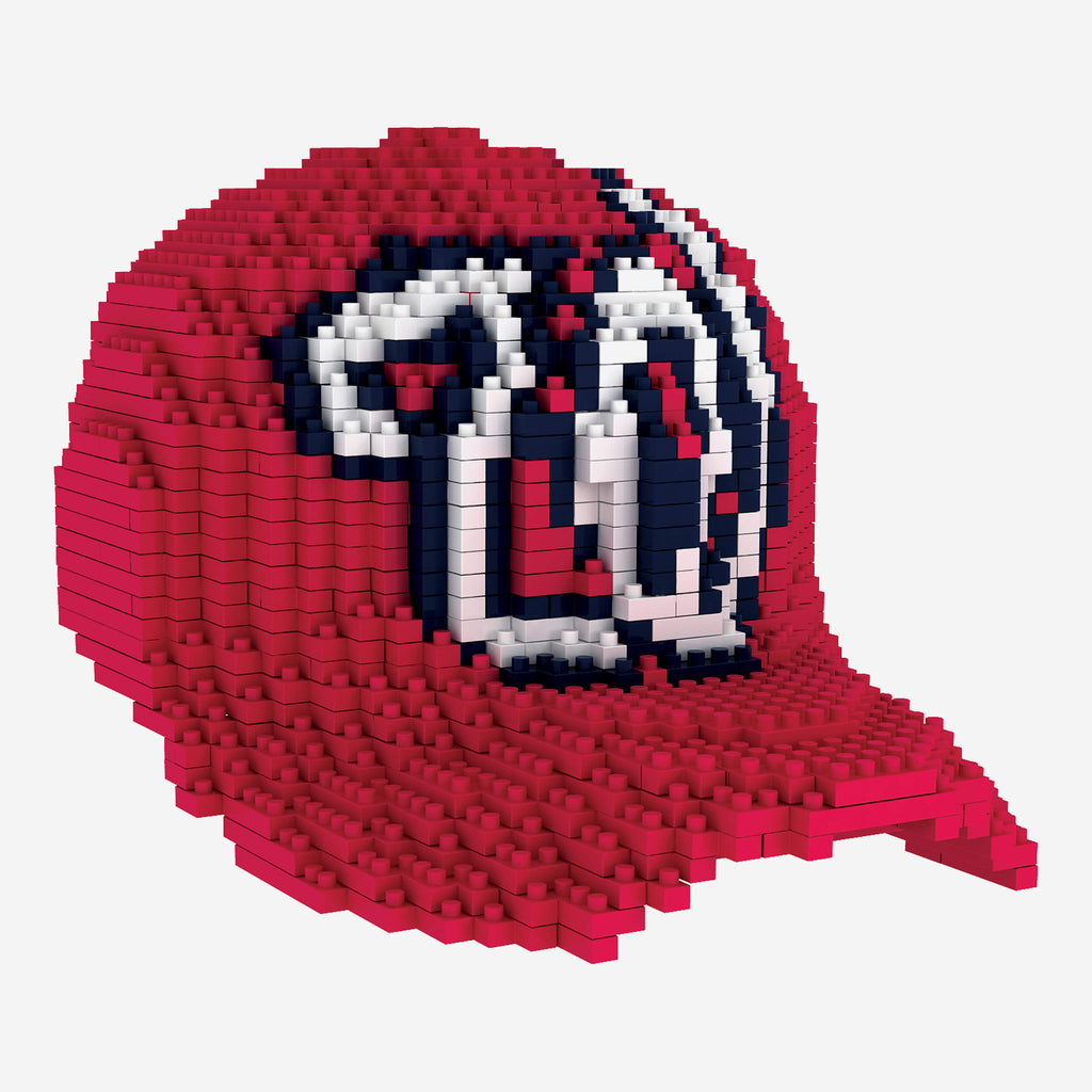 Washington Nationals 3D Baseball Cap Puzzle BRXLZ