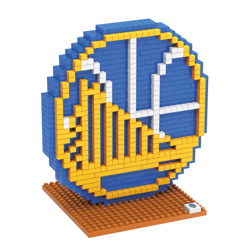 Golden State Warriors 3D Logo Puzzle BRXLZ