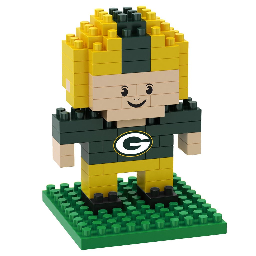 Green Bay Packers 3D Player Puzzle BRXLZ