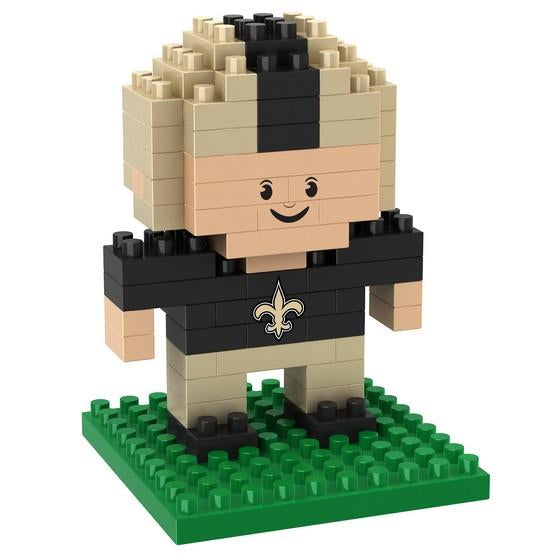 New Orleans Saints 3D Player Puzzle BRXLZ