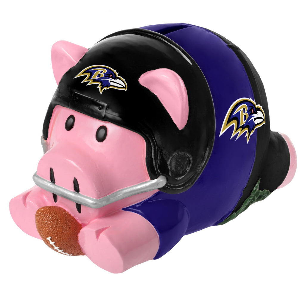Baltimore Ravens Action Piggy Bank