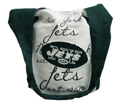 New York Jets Applique Side Tote