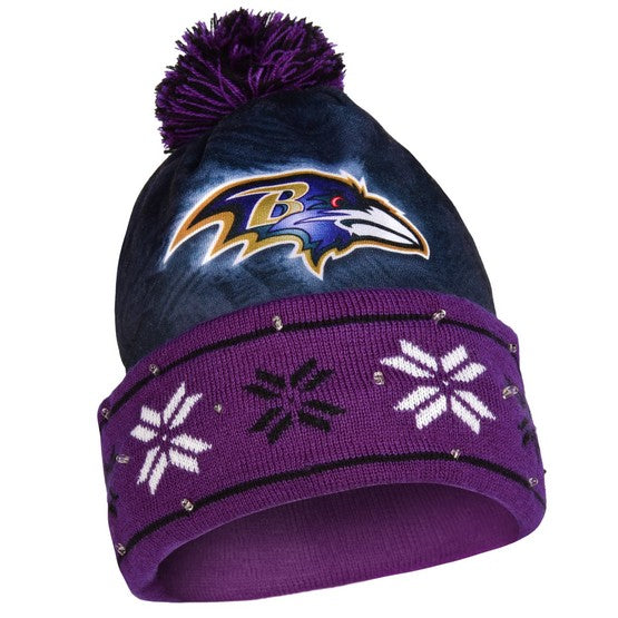 Baltimore Ravens Big Logo Light Up Knit