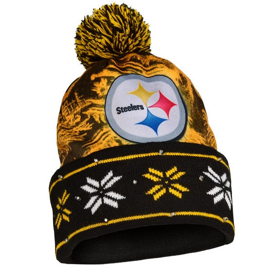 Pittsburgh Steelers Big Logo Light Up Knit