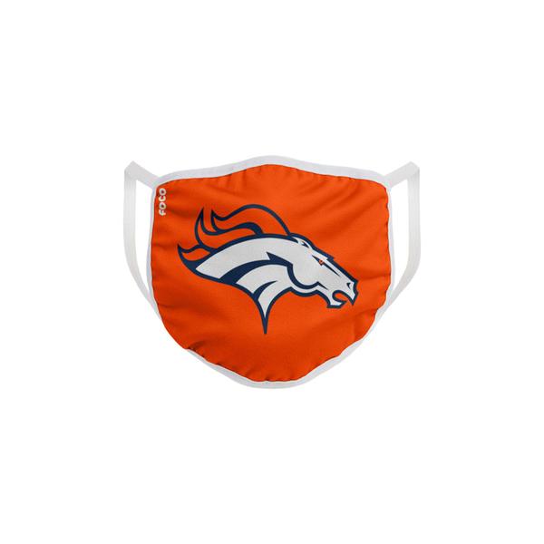 Denver Broncos Solid Big Logo Face Cover Mask
