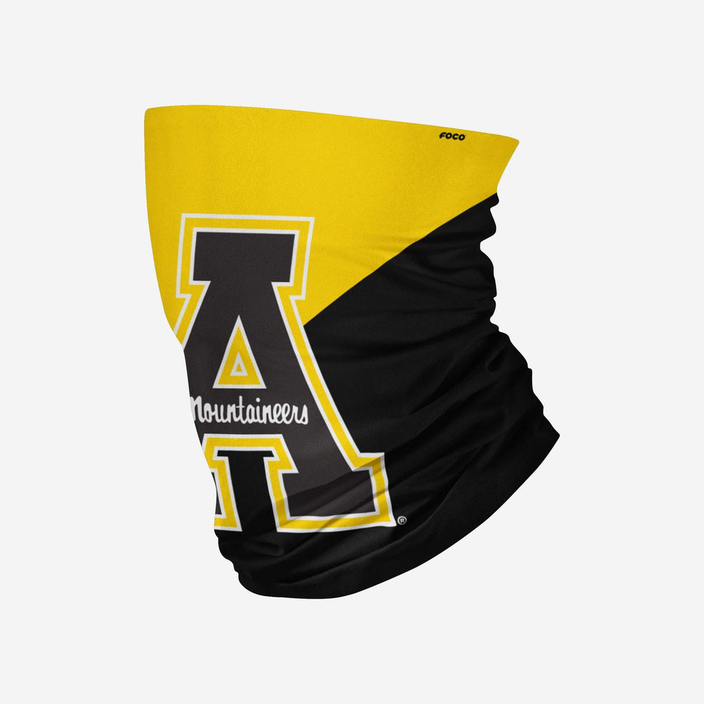 Appalachian State Mountaineers Colorblock Big Logo Gaiter Scarf