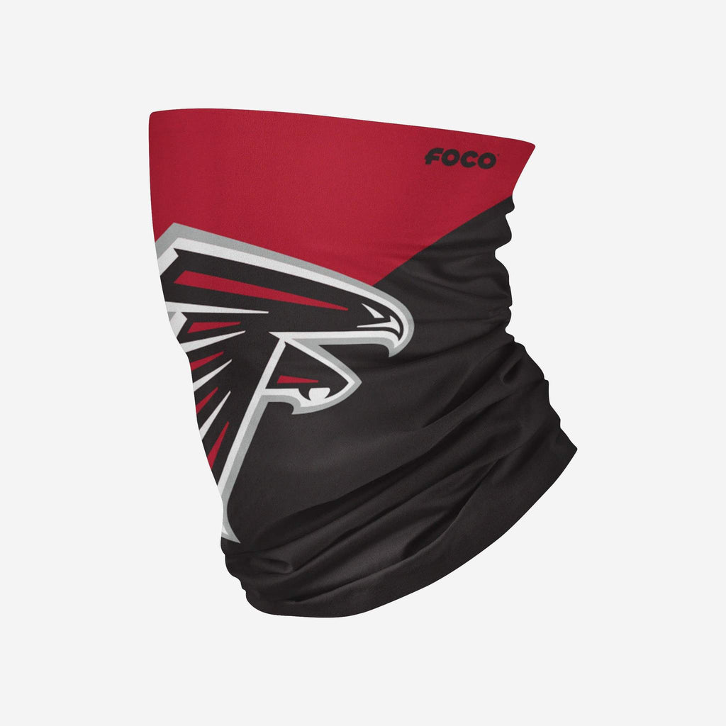 Atlanta Falcons Colorblock Big Logo Gaiter Scarf