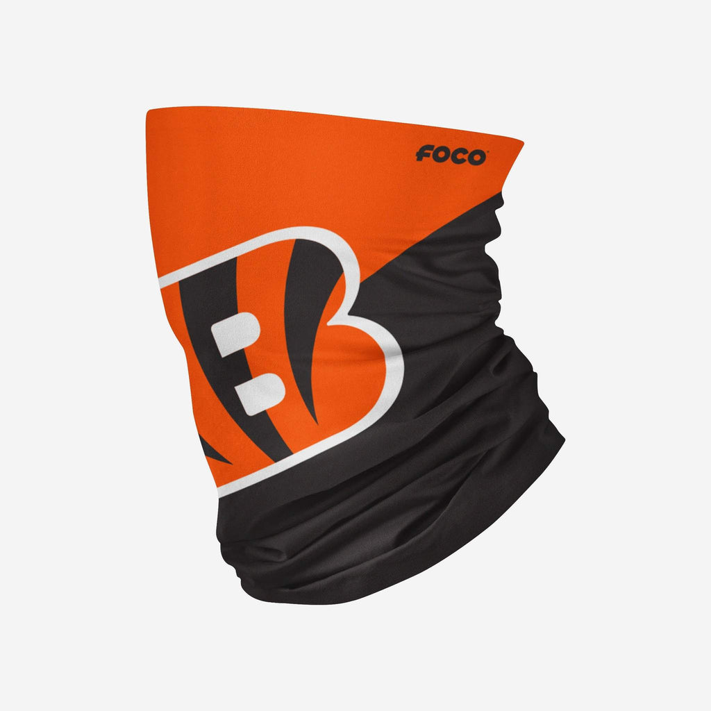 Cincinnati Bengals Colorblock Big Logo Gaiter Scarf