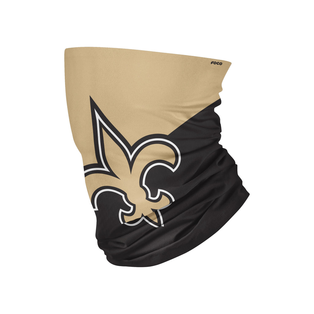 New Orleans Saints Colorblock Big Logo Gaiter Scarf