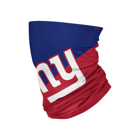 New York Giants Colorblock Big Logo Gaiter Scarf