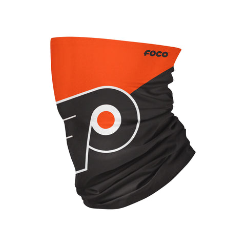 Philadelphia Flyers Colorblock Big Logo Gaiter Scarf