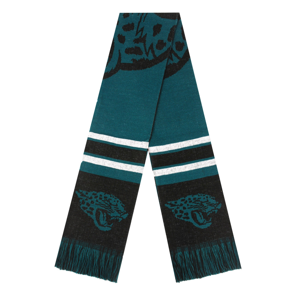 Jacksonville Jaguars Color Block Big Logo Scarf