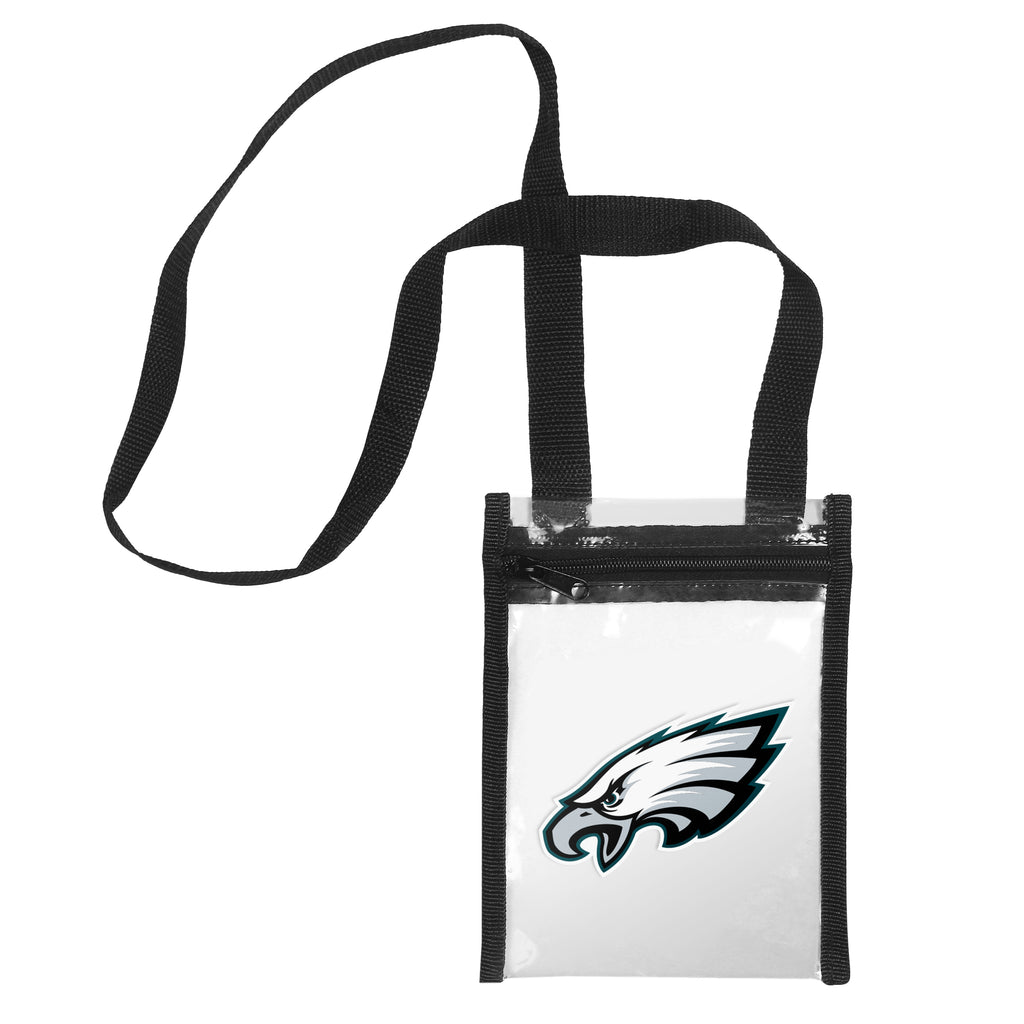 Philadelphia Eagles Clear Crossbody Tote Bag