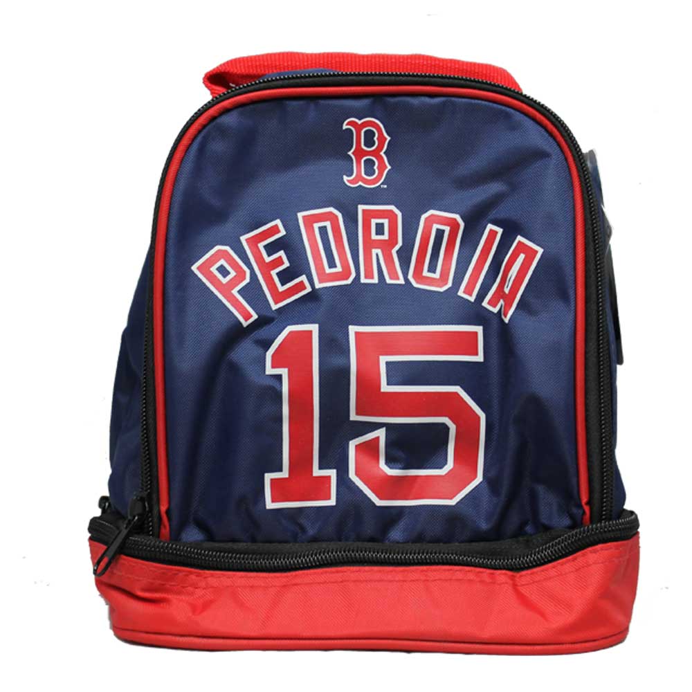 Boston Red Sox Dustin Pedroia Compartment Lunch Bag