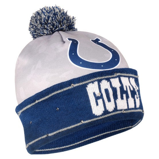 Indianapolis Colts Camouflage Light Up Knit Beanie