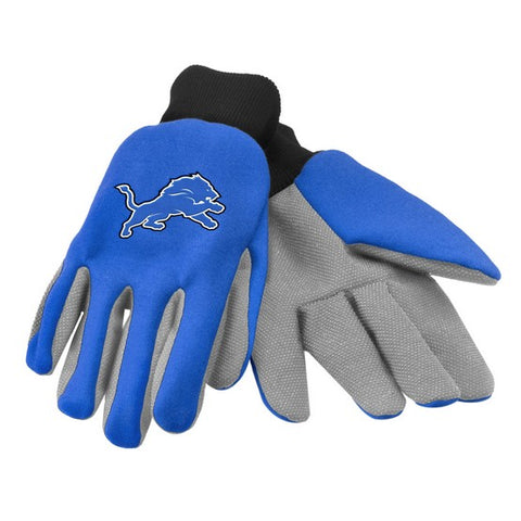 Detroit Lions Colored Palm Sport Utility Glove