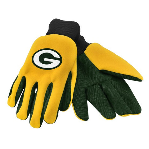 Green Bay Packers Colored Palm Sport Utility Glove