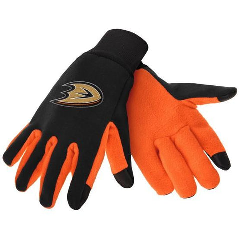 Anaheim Ducks Color Texting Gloves