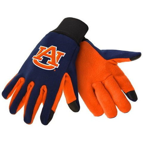 Auburn Tigers Color Texting Gloves