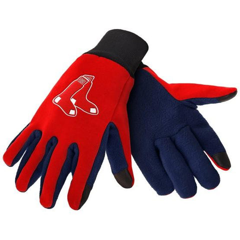 Boston Red Sox Color Texting Gloves