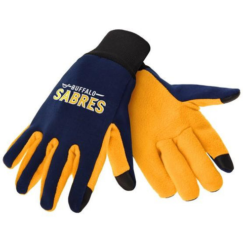 Buffalo Sabres Color Texting Gloves