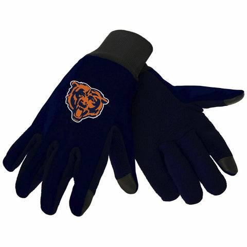 Chicago Bears Color Texting Gloves