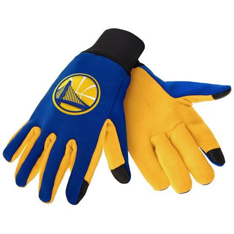 Golden State Warriors Color Texting Gloves