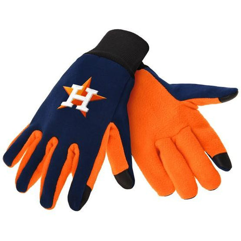 Houston Astros Color Texting Gloves