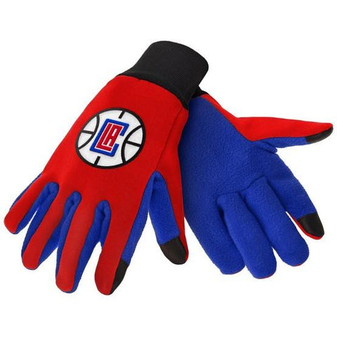 Los Angeles Clippers Color Texting Gloves