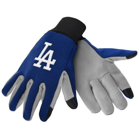 Los Angeles Dodgers Color Texting Gloves